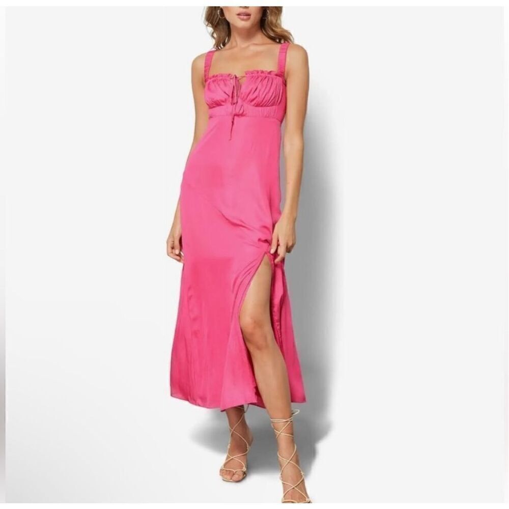line + dot Brooke Midi Dress